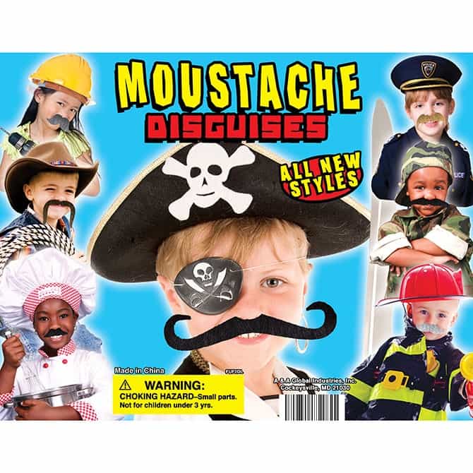 Moustache Mix In 2In Capsules (250Pcs)