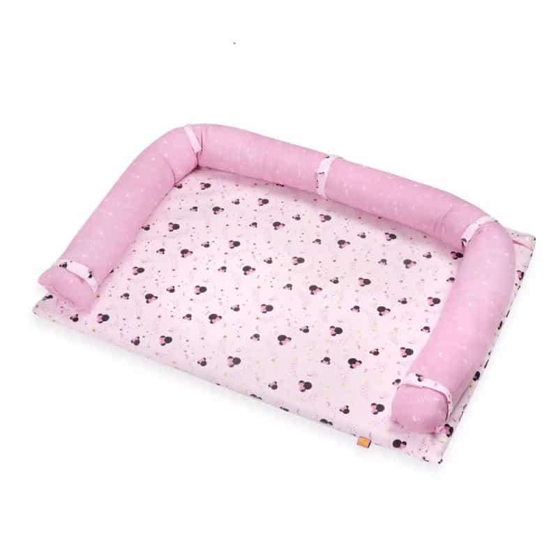 Disney Minnie Mouse Pink Gold Cotton Changing Pad Covers (Dresser Cover)