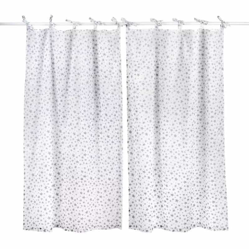 Disney Gray Mickey Mouse Curtains