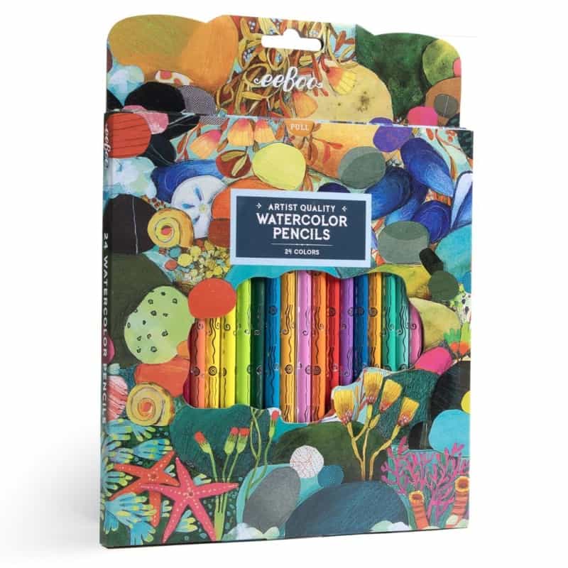 Tidepool Watercolor Pencils- Set Of 24