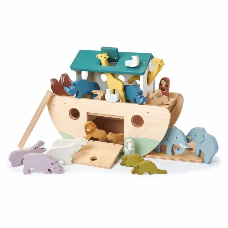 Wooden Noah’S Ark Play Set