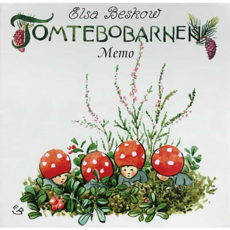 Elsa Beskow Children Of The Forest "Tomtebobarnen" Memory Game