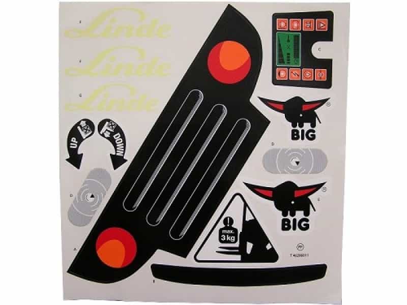 Big Linde Forklift - Sticker Kit
