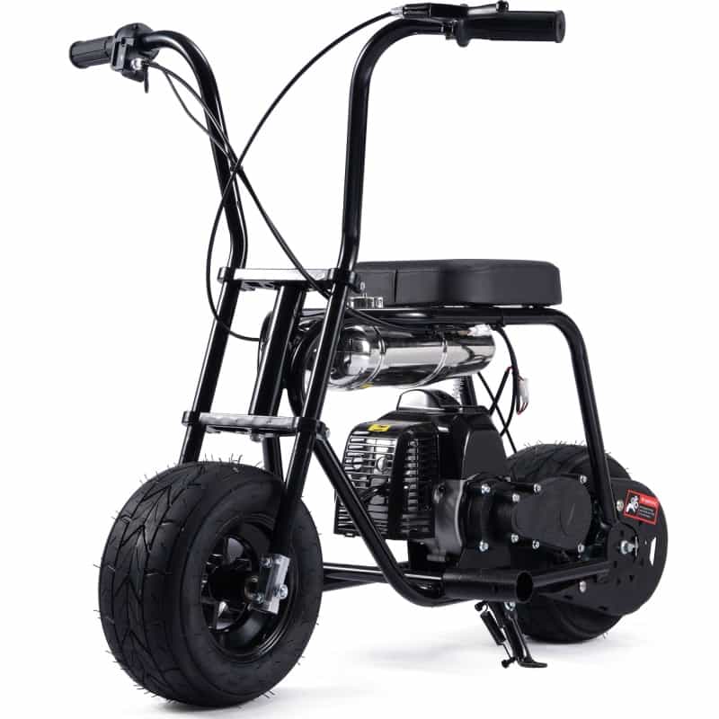 Mototec Wild Rover 49Cc 2-Stroke Kids Gas Mini Bike Black