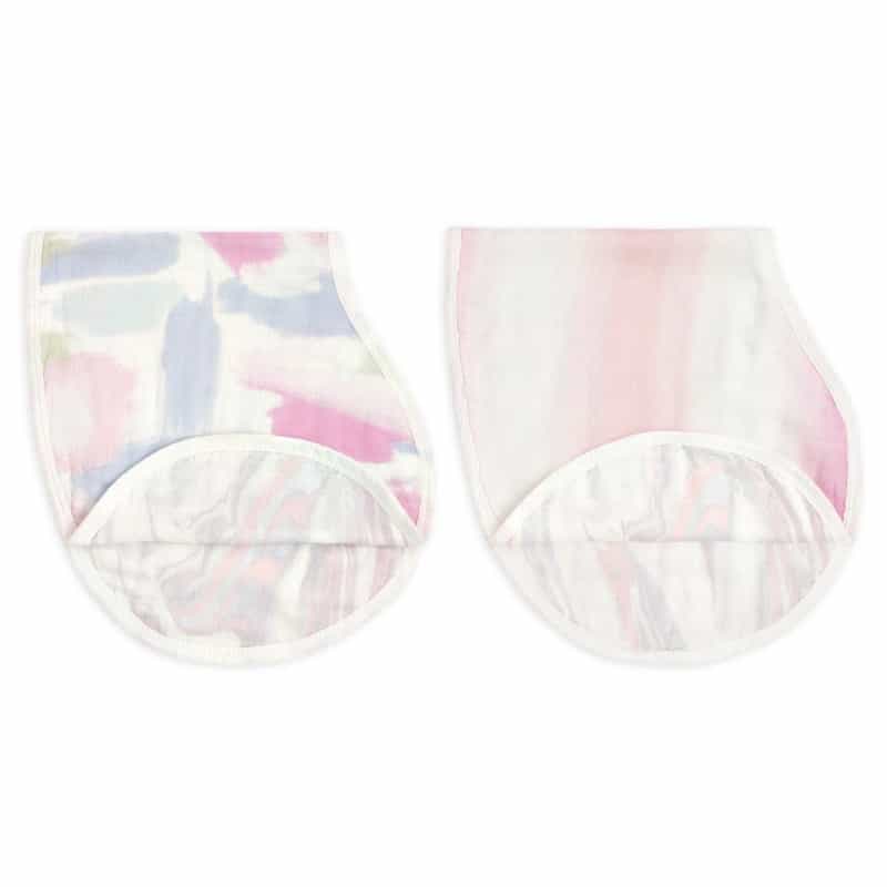 Boutique Silky Soft Burpy Bib 2 Pack
