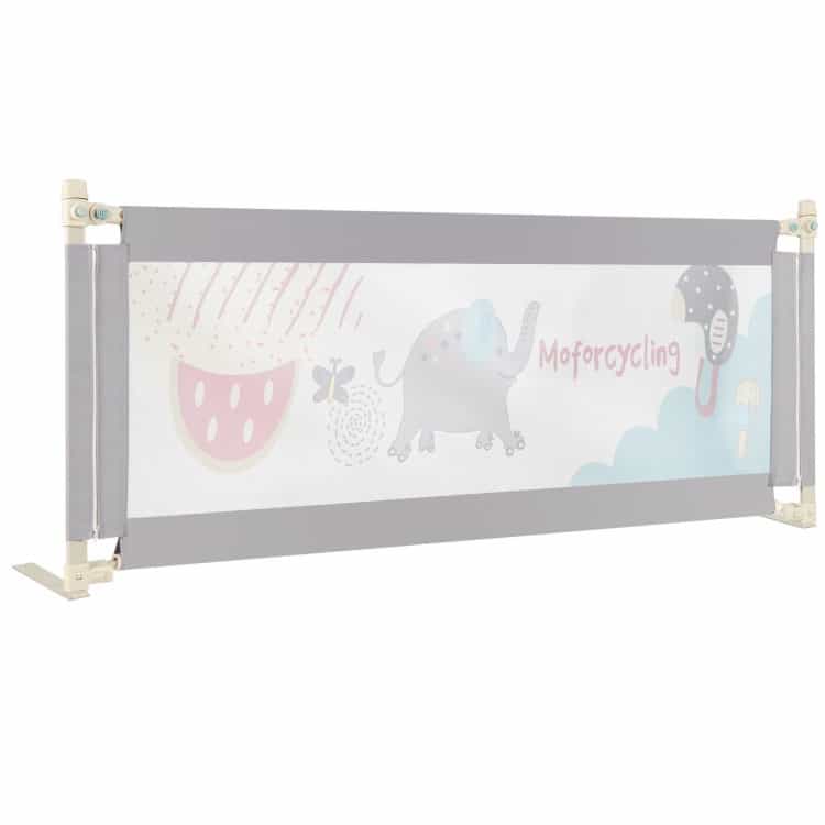 Vertical Lifting Baby Bed Rail With Lock