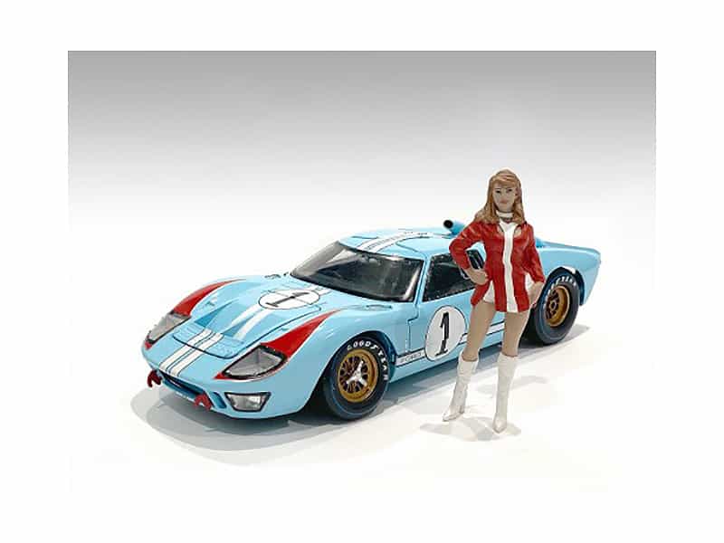 "Race Day 2" Figurine Vi For 1/24 Scale Models By American Diorama