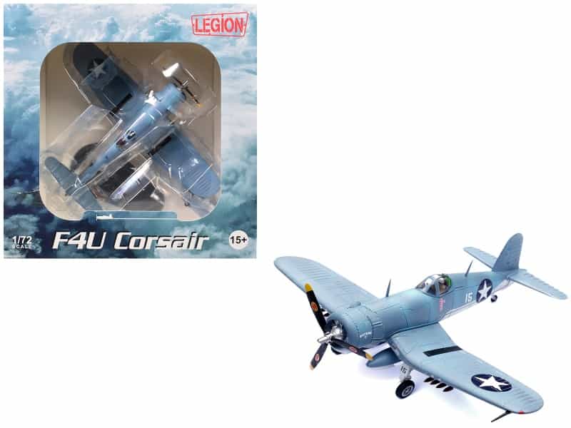 Vought F4u-1 Corsair Fighter Plane "Daphne 'C' 2Nd Lt. James N. Cupp Vmf-213 Hell Hawks Guadalcanal" (1943) United States Marines 1/72 Diecast Model Airplane By Legion