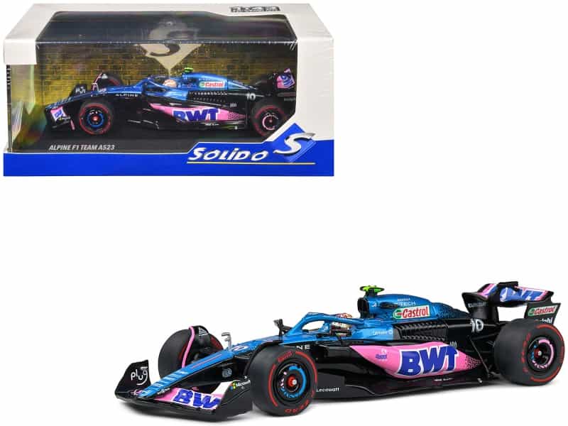 Alpine A523 #10 Pierre Gasly "Bwt" 3Rd Place Formula One F1 "Dutch Gp" (2023) 1/43 Diecast Model Car By Solido
