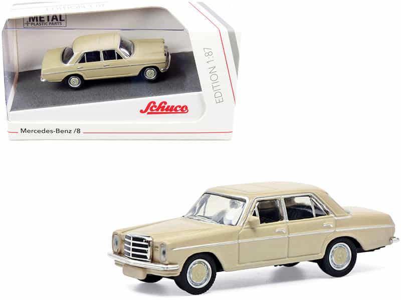 Mercedes Benz 8 Beige 1/87 (Ho) Diecast Model Car By Schuco