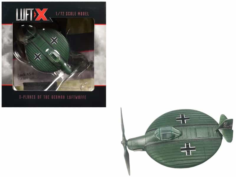 Sack As-6 Aircraft Prototype "German Luftwaffe" 1/72 Model By Luft-x
