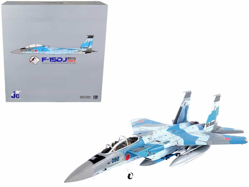 Mitsubishi F-15Dj Eagle Fighter Plane "Jasdf (Japan Air Self-Defense Force) Tactical Fighter Training Group" (2020) 1/72 Diecast Model By Jc Wings