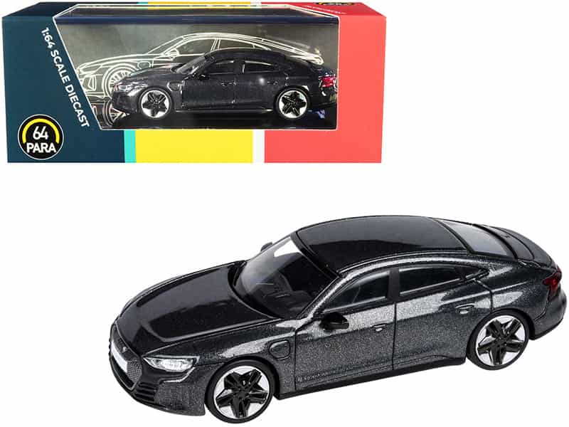 Audi Rs E-Tron Gt Daytona Gray Metallic 1/64 Diecast Model Car By Paragon