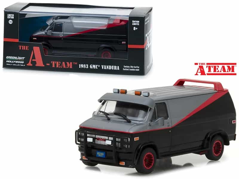 1983 Gmc Vandura "The A-Team" (1983-1987) Tv Series 1/43 Diecast Model Car By Greenlight