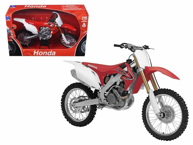 2012 Honda Cr 250R Red 1/12 Diecast Motorcycle Model By New Ray