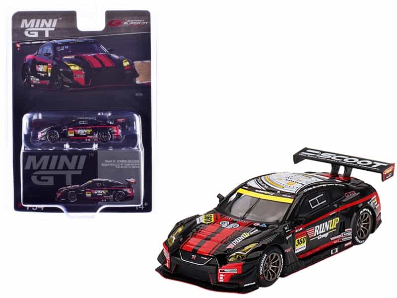 Nissan Gt-R Nismo Gt3 #360 Takayuki Aoki - Atsushi Tanaka - Takuya Otaki - Yusaku Shibata "Tomei Sports" "Super Gt Series" (2023) Limited Edition 1/64 Diecast Model Car By Mini Gt