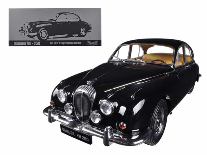 1967 Daimler V8-250 Black Limited To 3000Pc 1/18 Diecast Car Model By Paragon
