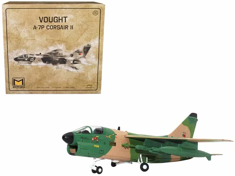 Vought A-7P Corsair Ii Attack Aircraft "Portugal" 1/72 Diecast Model By Militaria Die Cast