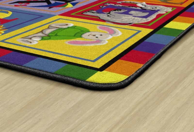 Abc Blocks 7' 6" X 12'