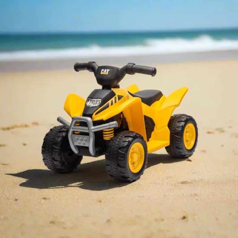 Mini Cat Atv 6V Ride-On - Yellow