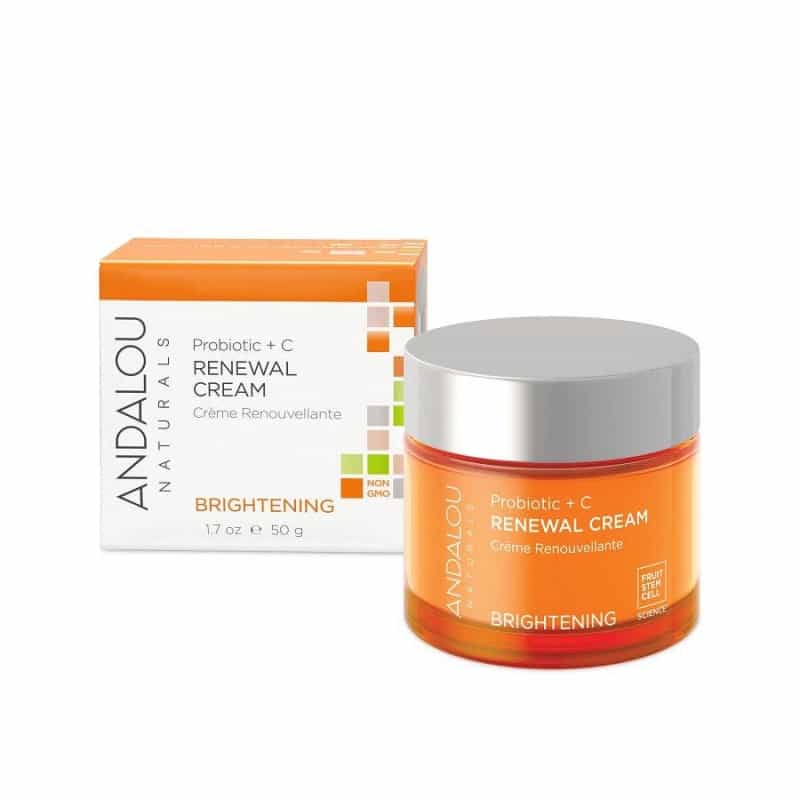 Andalou Naturals Brightening Probiotic + Vitamin C Renewal Cream 1.7 Fl. Oz