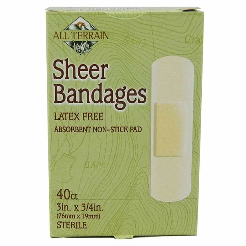 All Terrain Sheer Bandages 40 Count 3/4" X 3"