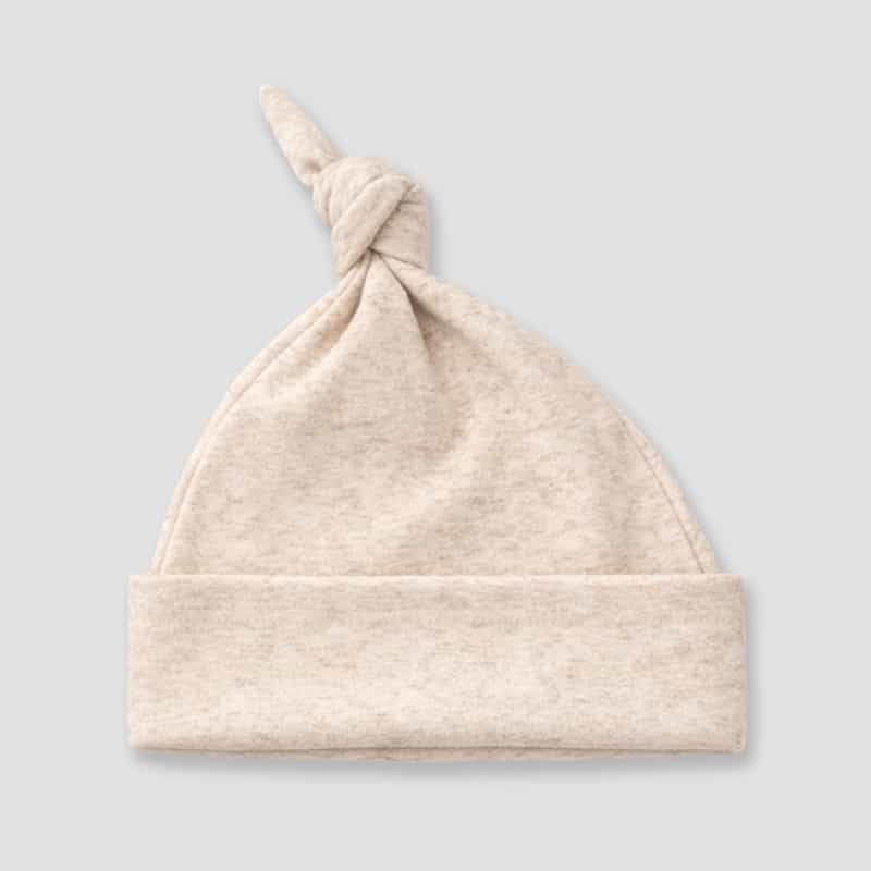 Baby Knotted Beanie Hats – Polyester Cotton Blend