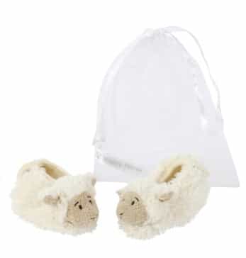Lammy Slippers In Organza Bag By Happy Horse