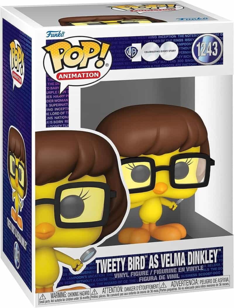 Funko Wb 100 - Tweety Bird As Velma Dinkley