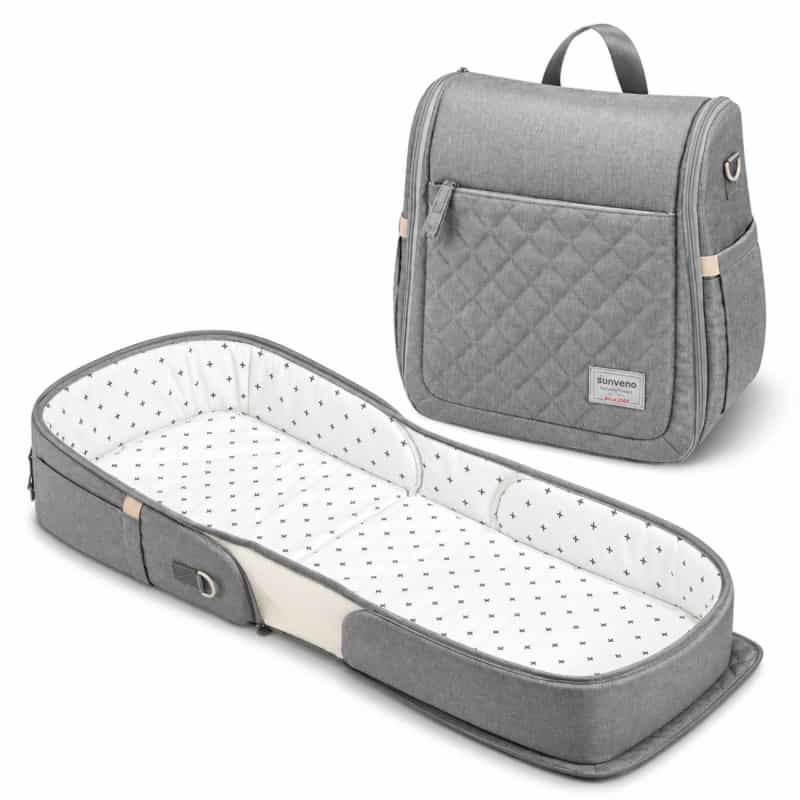 Portable Baby Changing Bag Backpack With Fold-Out Changing Station