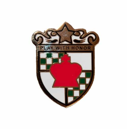 Play With Honor Chess Pin