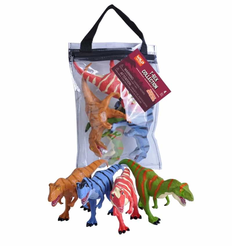 Polybag Zip T-Rex Figurines - 12"