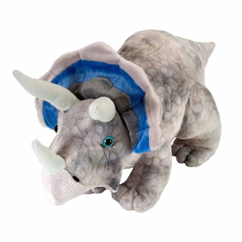 Dinosauria Triceratops Stuffed Animal - 10"
