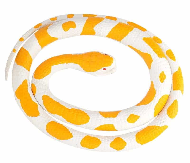 Rubber Snakes Albino Python - 46"