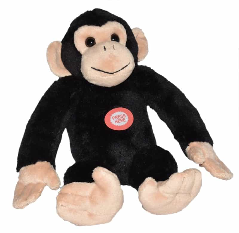Wild Calls Chimpanzee Stuffed Animal - 8"