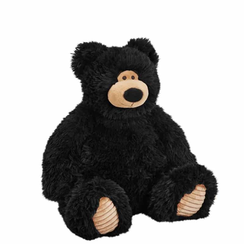 Snuggleluvs Black Bear Stuffed Animal - 15"