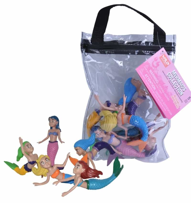 Polybag Zip Mermaid Figurines - 12"