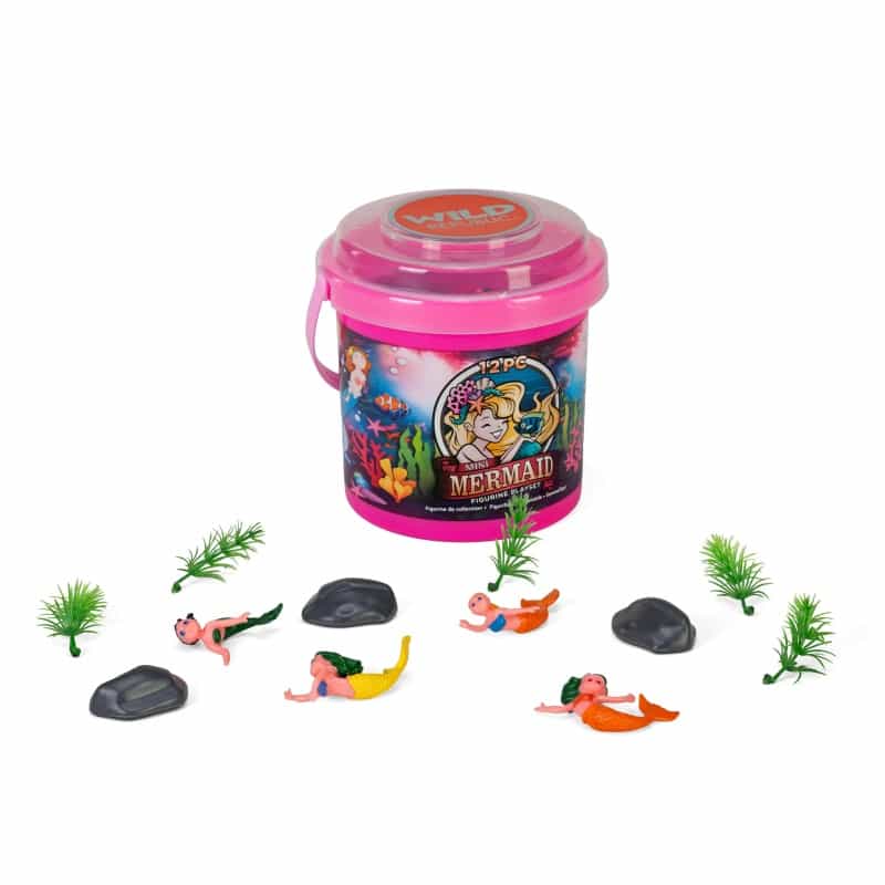 Adventure Buckets Mini Mermaid Figurines - 4"