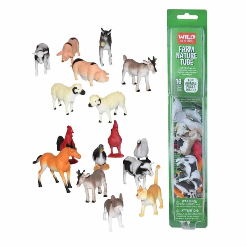 Nature Tube Farm Figurines - 13"
