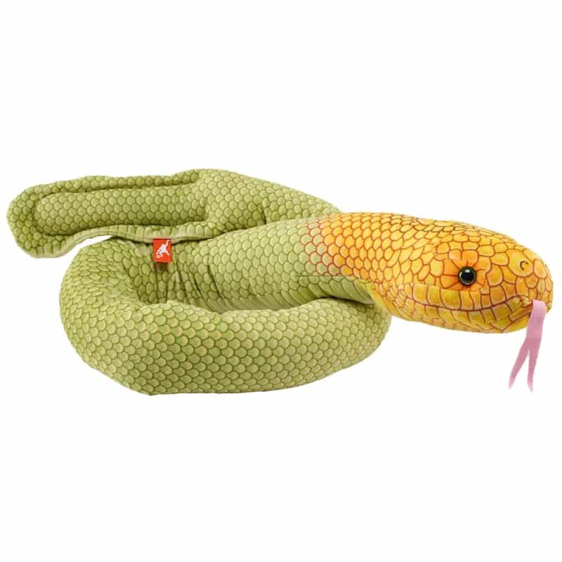 Sea Snakes Olive Snake Stuffed Animal - 54"