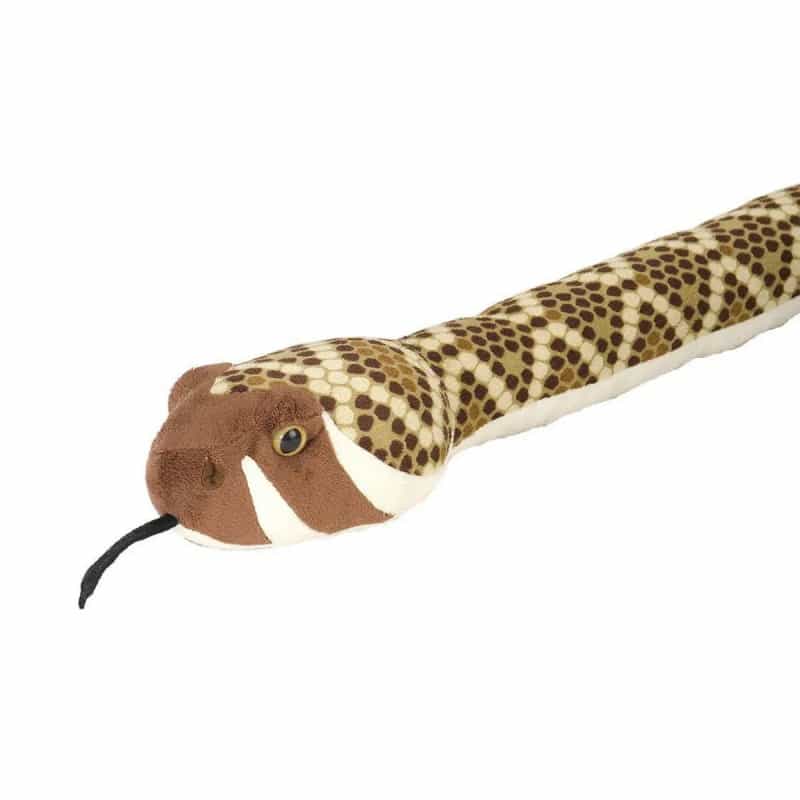 Snakesss Western Diamondback Rattlesnake Stuffed Animal - 54"
