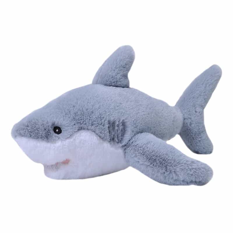 Ecokins Great White Shark Stuffed Animal - 12"