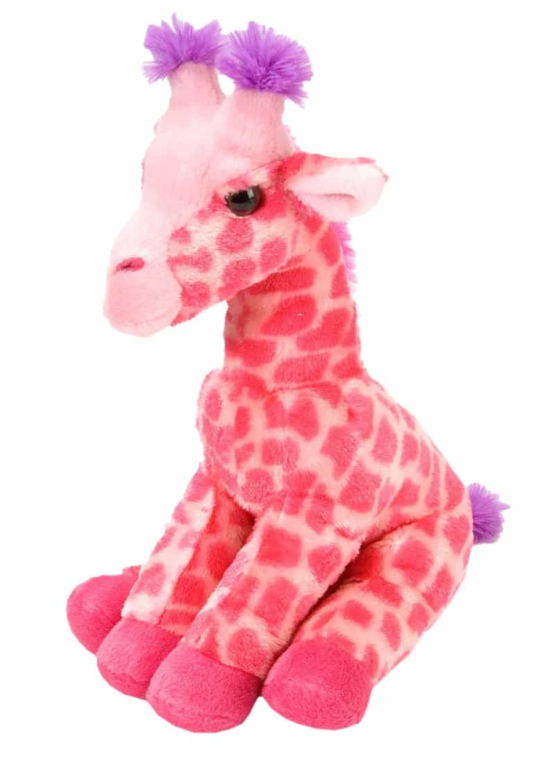 Cuddlekins Vibes Pink Giraffe Stuffed Animal - 12"