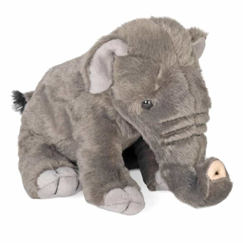 Cuddlekins Mini Asian Elephant Stuffed Animal - 8"