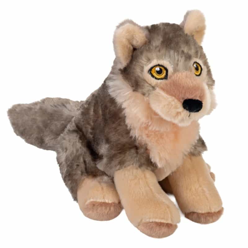 Cuddlekins Eco Wolf Stuffed Animal - 8"