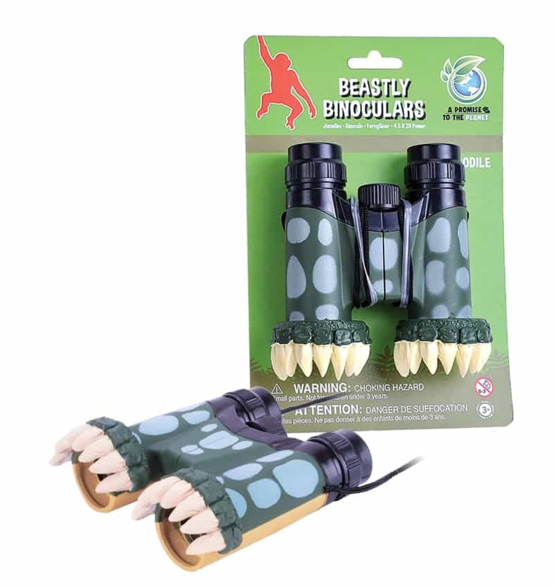 Beastly Binoculars Crocodile - 9"