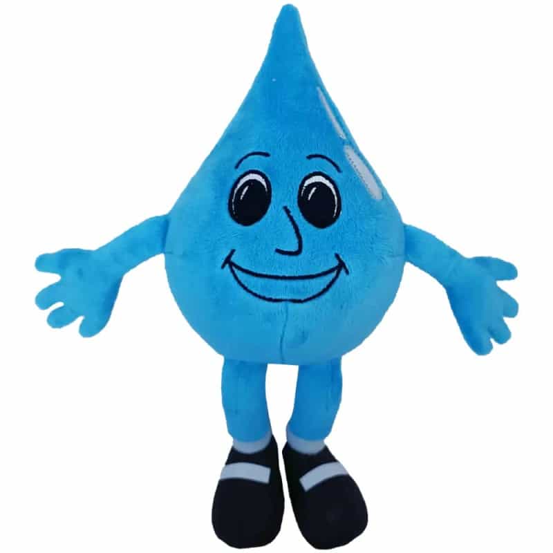 Planet Water Foundation Water Droplet Stuffed Animal