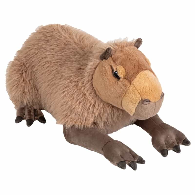 Cuddlekins Eco Jumbo Capybara Stuffed Animal - 30"