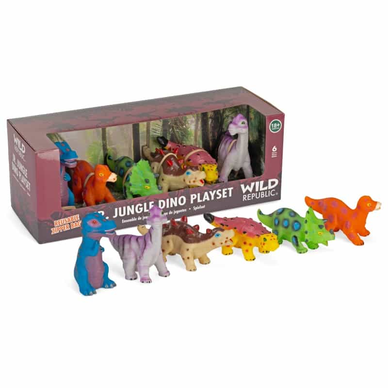 Junior Jungle Dinosaur Box Set - 4"
