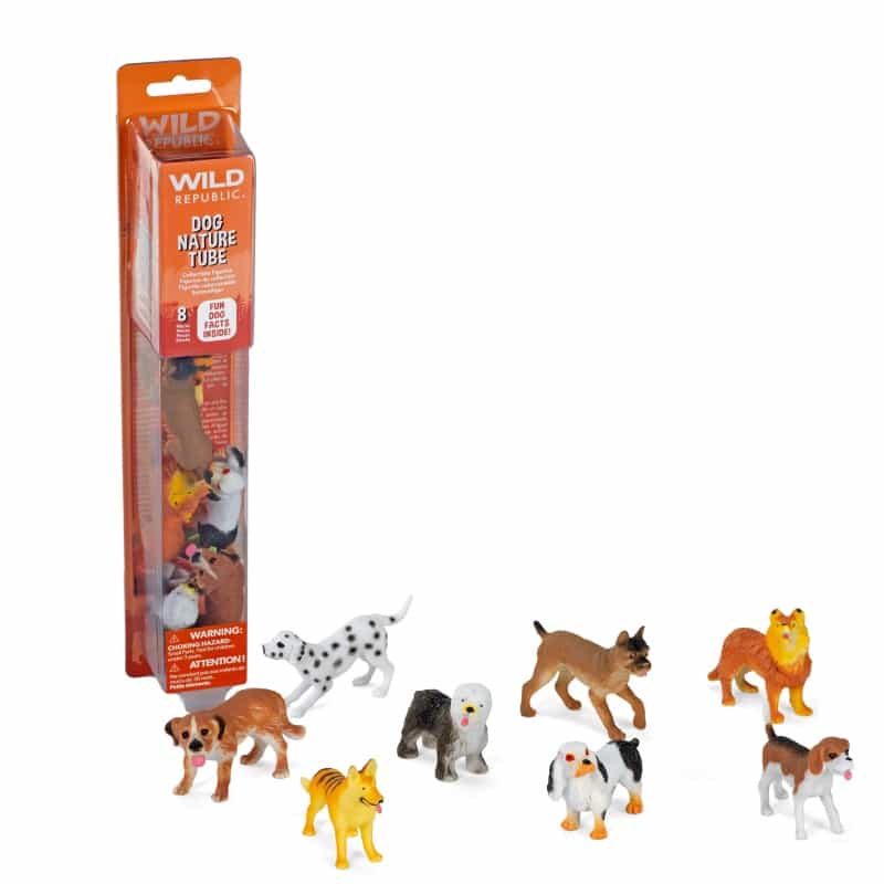 Nature Tube Dog Figurines - 13"